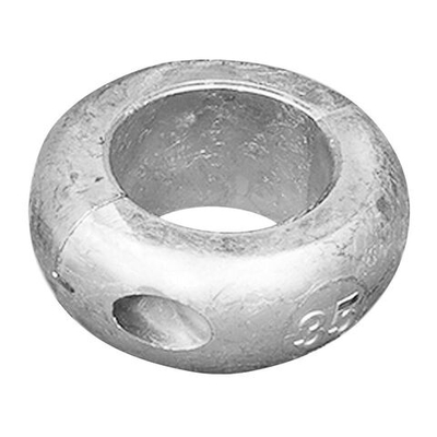 Анод для гребного вала, цинк, 35 мм (крепеж в комплекте) (10269984)