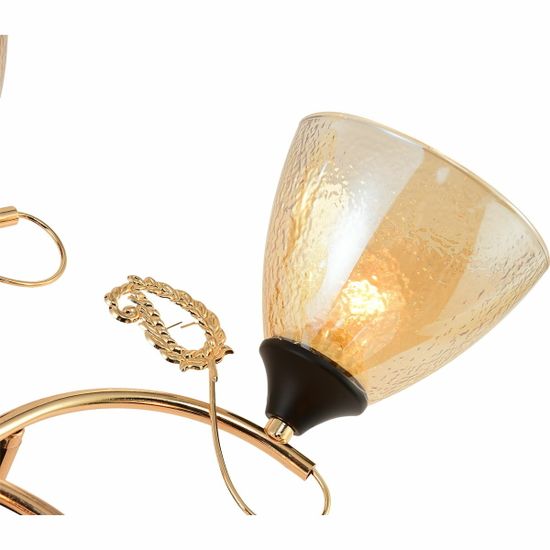 Люстра потолочная Reluce E27 01321-0.3-05 FGD+BK