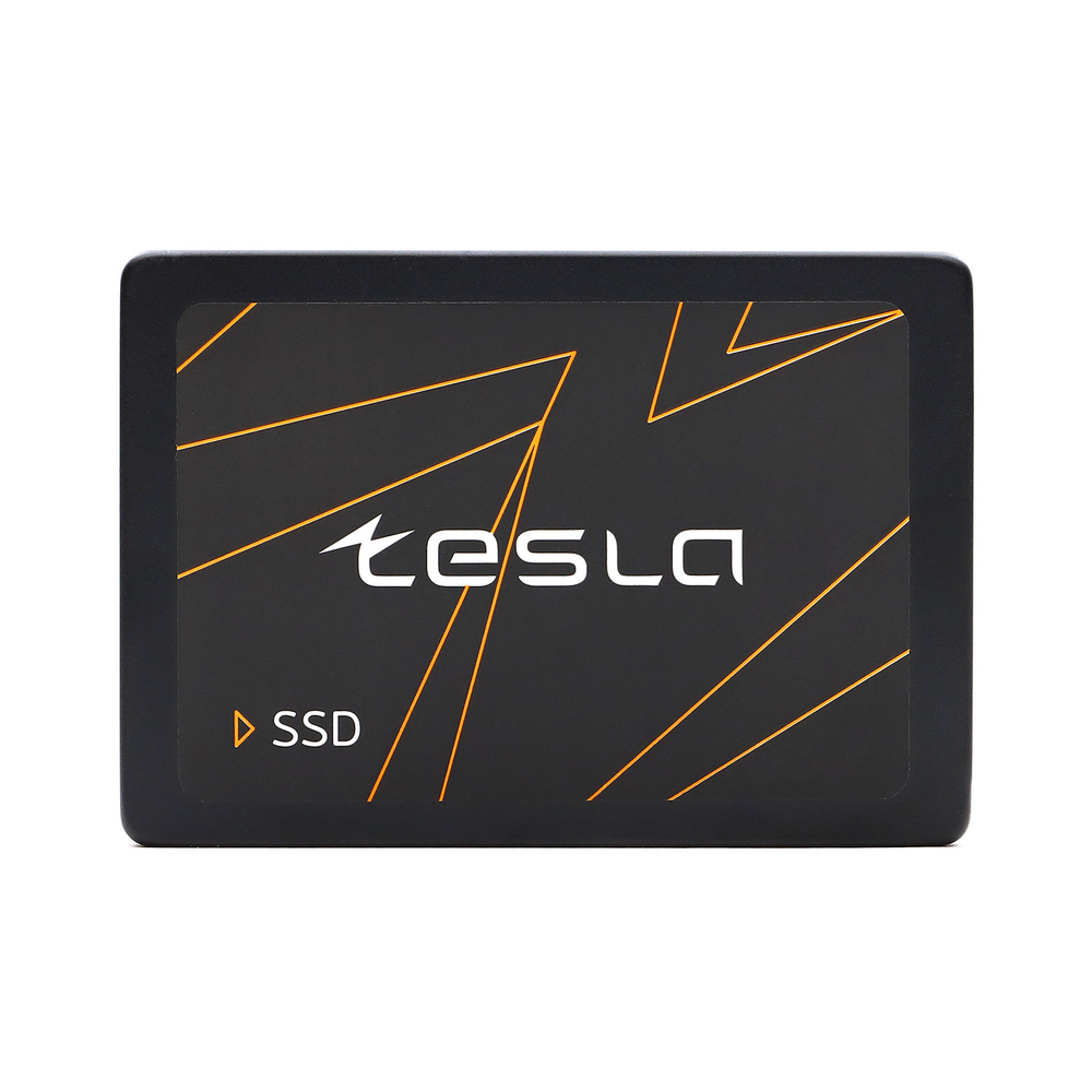 SSD TESLA 480Гб, 2.5", SATA3, Bulk, TLC, Чтение:550мб/с, Запись:480мб/с (SSDTSLA-480GS3)