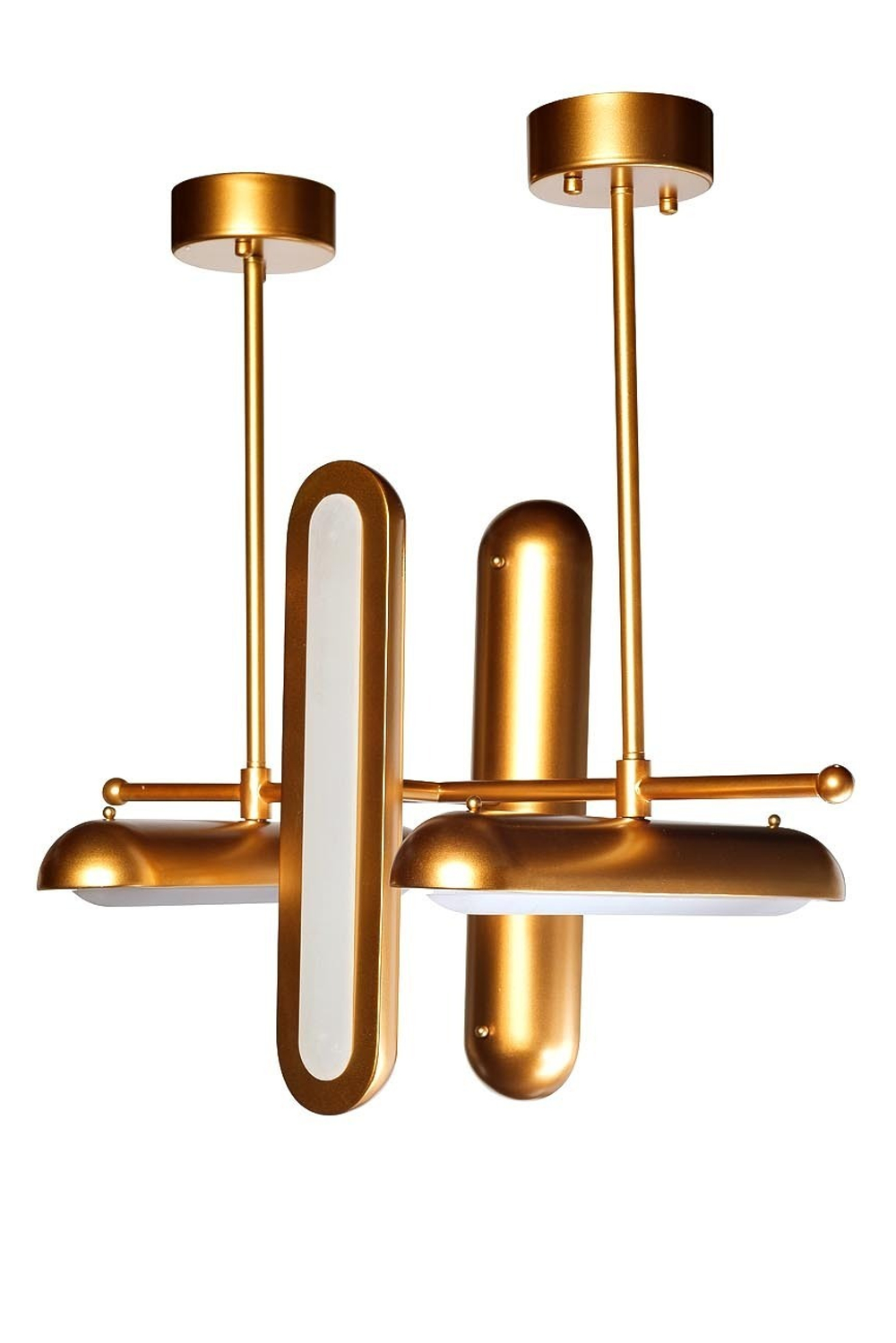 Светильник Garda Decor потолочный золотой