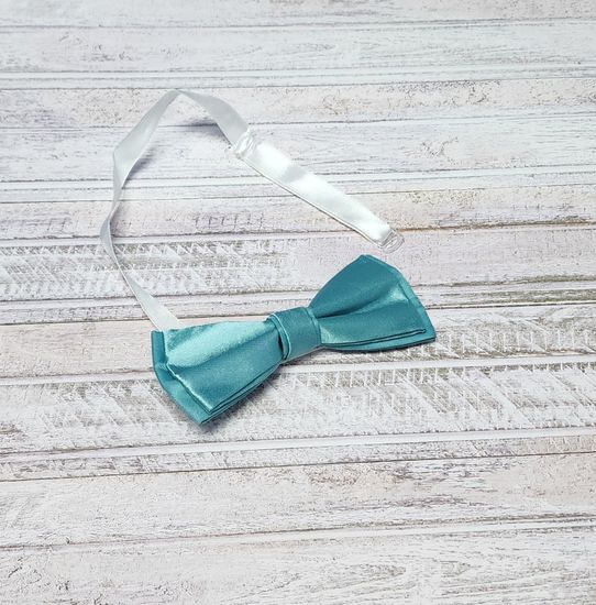 Галстук бабочка классика, лайм глянец