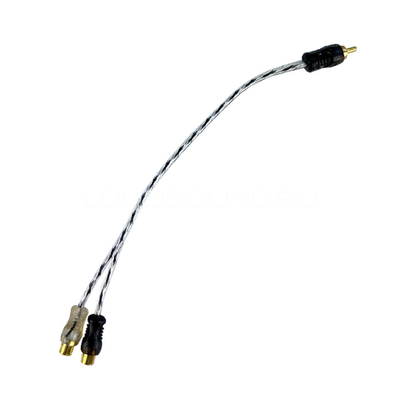 Audio Nova RC4-1M2F Pair сигнальный кабель RCA (Y-адаптер: 1 штекер → 2 гнезда)