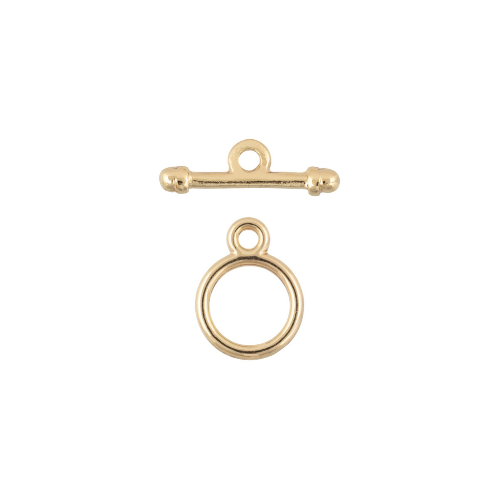 "Zlatka" Замок-тогл FMK-Q03 9 х 12 мм 1 шт 02 под золото