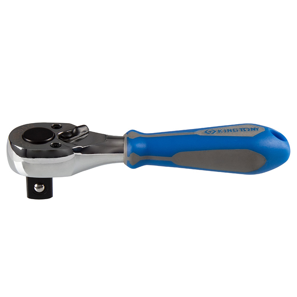 KING TONY (4760-05G) Трещотка 1/2", 137 мм, 72 зубца, флажковая