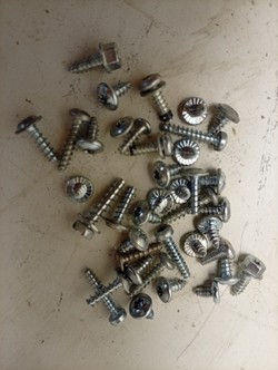 AWS71212 кт20 Крепеж, хомуты для стиральной машины Whirlpool б/у