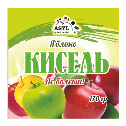Кисель Asyl Яблоко 170 гр