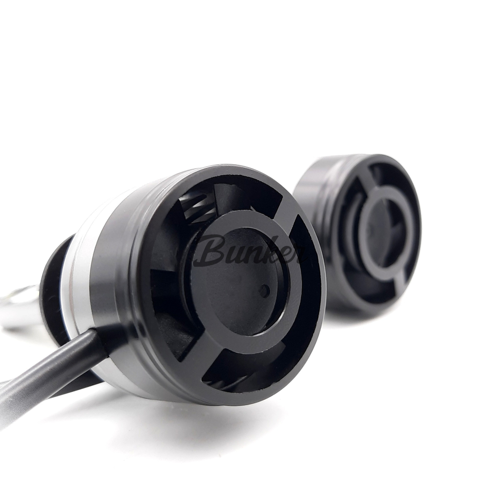 Cветодиодные лампы Sariti F16 цоколь H1 с вентилятором 6000K,12V ( EMC )