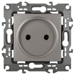 Розетка ЭРА Серия 12 12-2105-16 2P 16А-250В титан