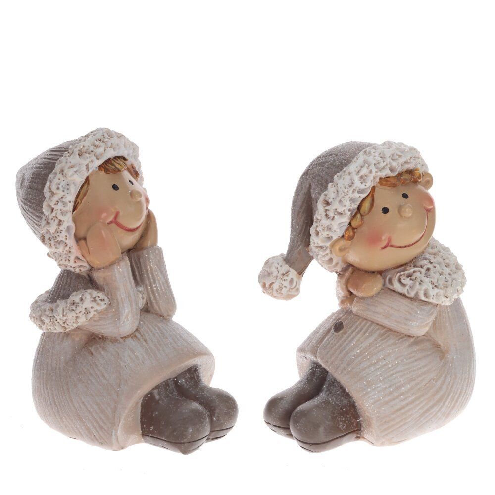 GAEM Фигурка декоративная "Девочка", L5,5 W4 H7 см, 2в.