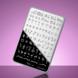 Пластина для стемпинга Art-A MAX Summer 01