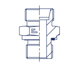 Штуцер FE DL08 10x1 (корпус)