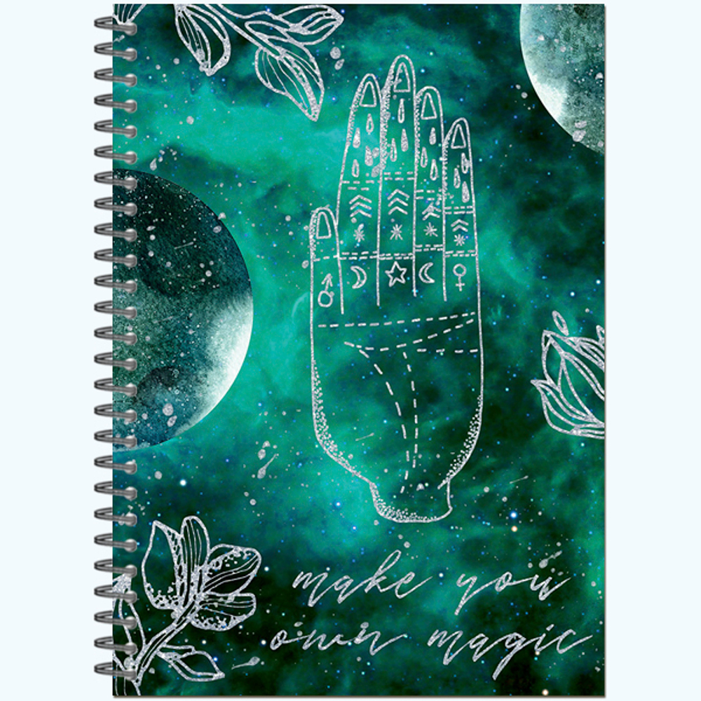 Блокнот-скетчбук SKETCHBOOK А5 с жесткой обложкой 60л. "Лунная Мистерия"