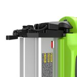 Нейлер акк. Greenworks GD24BN, 24V, б/щет,100 уд/мин, гвозди 18GA, LED,1х2Ач,ЗУ,кор (3400707CUA)