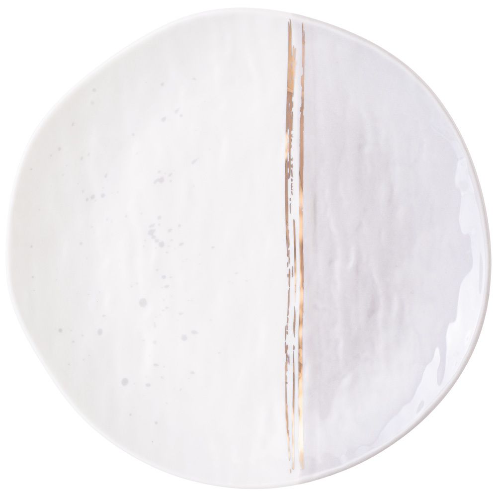 НАБОР ТАРЕЛОК ЗАКУСОЧНЫХ LEFARD "GREY" 2 ШТ. 20,5 СМ (КОР=24НАБ.)