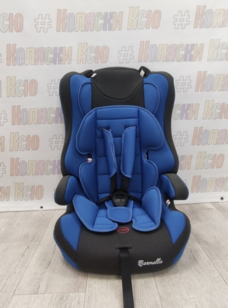 Автокресло детское Carmello 9-36 (10 deep blue-black dot)