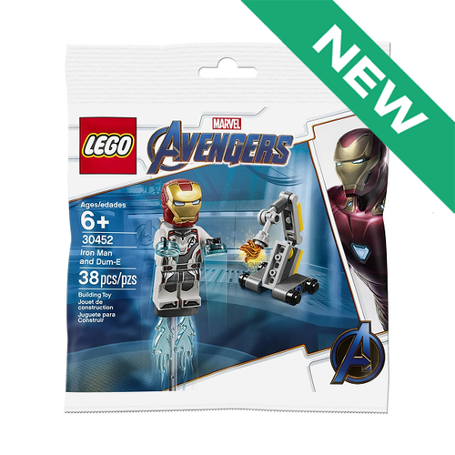 NEW Железный человек и ДУМ-И polybag 30452