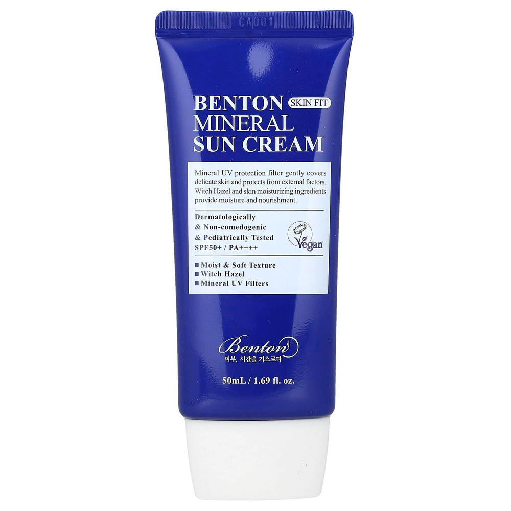 Benton, Минеральный солнцезащитный крем Skin Fit, SPF 50 / PA ++++, 50 мл (1,69 жидк. унц.)