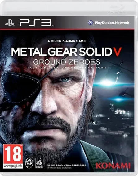 PS3 Metal Gear Solid V: Ground Zeroes (Б/У, Русские субтитры, BLES-01971)
