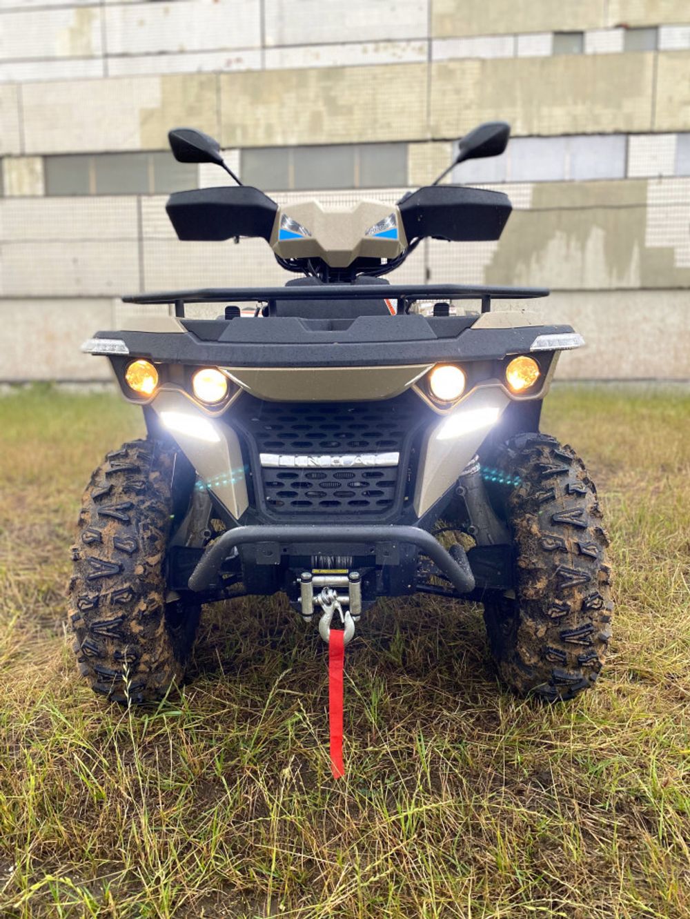 Квадроцикл GreenCamel Linhai A-LH80DA 4x4