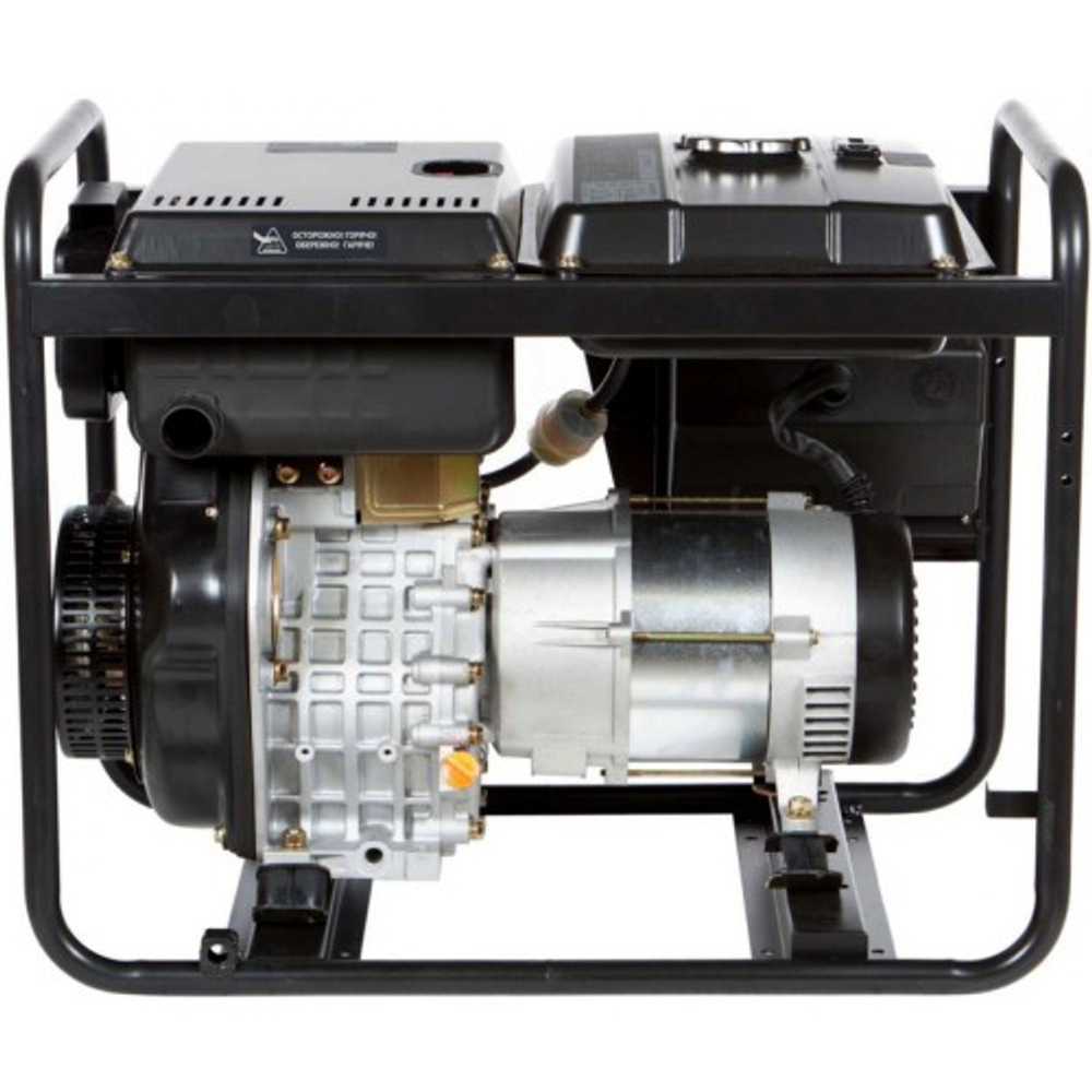 Генератор дизельный с воздушным охлаждением HYUNDAI DHY 5000L открытая