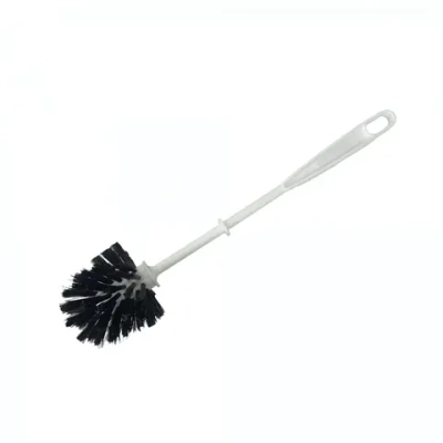 Ерш туалетный «Azur» белый с черной щетиной