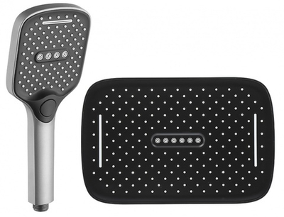 HT3020-3  Набор леек (троп.+ручная, ГРАФИТ) HANSEN (40/1шт)