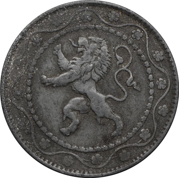 25 сантимов 1918 Бельгия VF