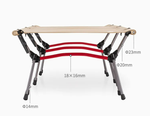 Раскладушка Naturehike XJC04 190х65х38 см, до 155 кг, бежевая, артикул NH19JJ006-KH