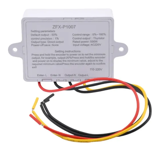 Регулятор мощности ZFX-P1007 с цифровым дисплеем 220 В переменного тока