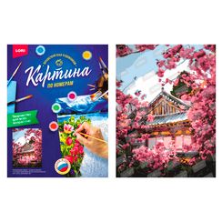 Картина по номерам "Цветущая сакура"