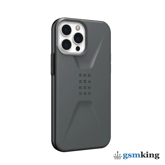 UAG Civilian Series Case for Apple iPhone 13 Pro Max Silver (Серебристый)11316D113333