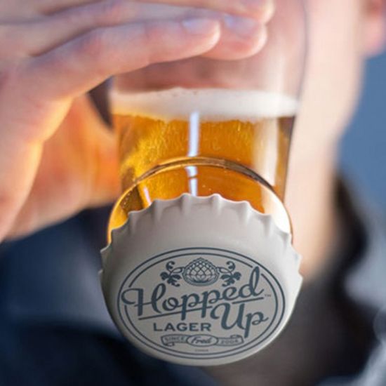 Бокал "Бутылка" с крышкой, 500 мл