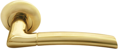 Ручка дверная RAP 6 золото матовое/золото