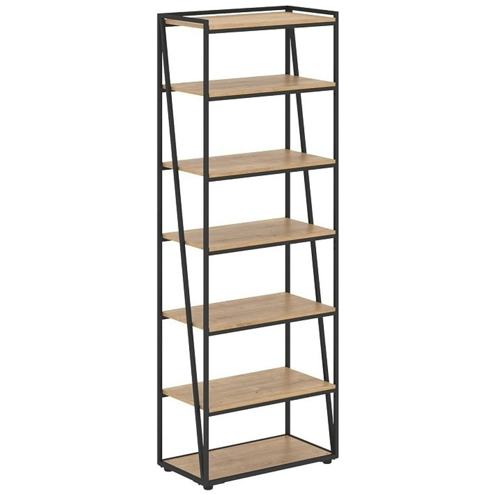 Стеллаж высокий на металлическом каркасе LOFTIS (ЛОФТИС)