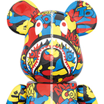 Дизайнерские игрушки BE@RBRICK x BAPR MEDICOM TOY CAMO SHARK, BEARBRICK3331