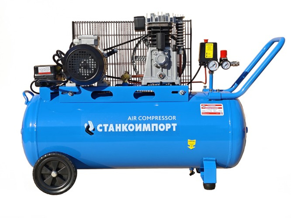 Компрессор поршневой STANKO ACH39013 400 В, реcивер 100 л, 390л/мин