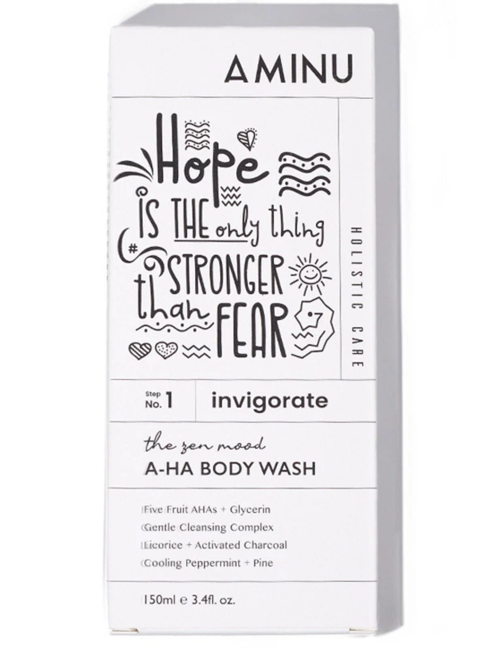 AMINU A-HA BODY WASH - гель для душа с AHA, 150 мл