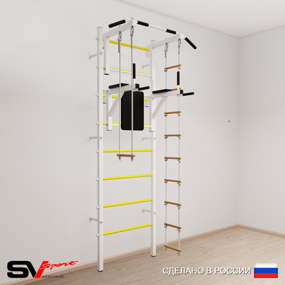 Шведская стенка Sv Sport 579 (Турник стандарт/Брусья/Лестница/Трапеция)