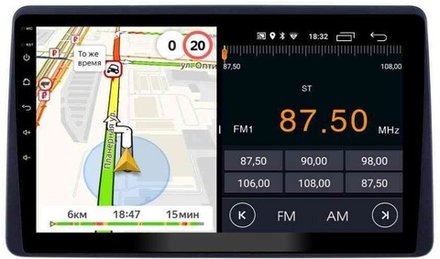 Магнитола для Renault Arkana 2019+, Duster 2020+ - Parafar PF163RNF на Android 13, 8-ядер, 2Гб+32Гб, CarPlay, 4G SIM-слот