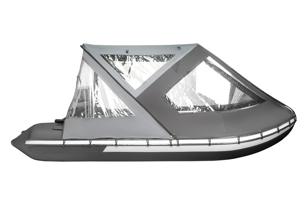 Тент трансформер Ривьера 3400 СК Компакт (графит/черный)