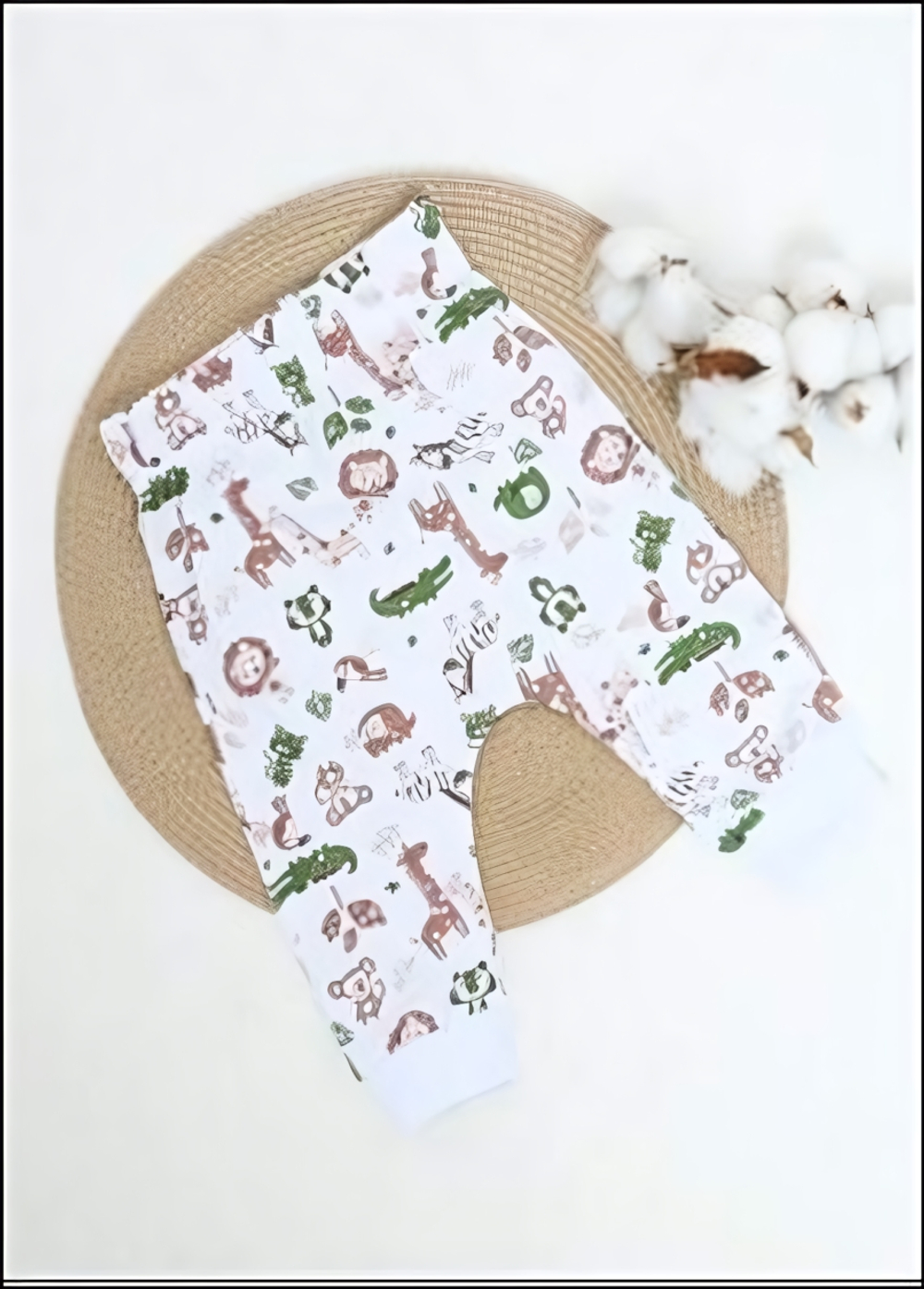 Штанишки д/новорожд. Ш-15/4 р.68 "Колобок-4" белый (Ивашка)