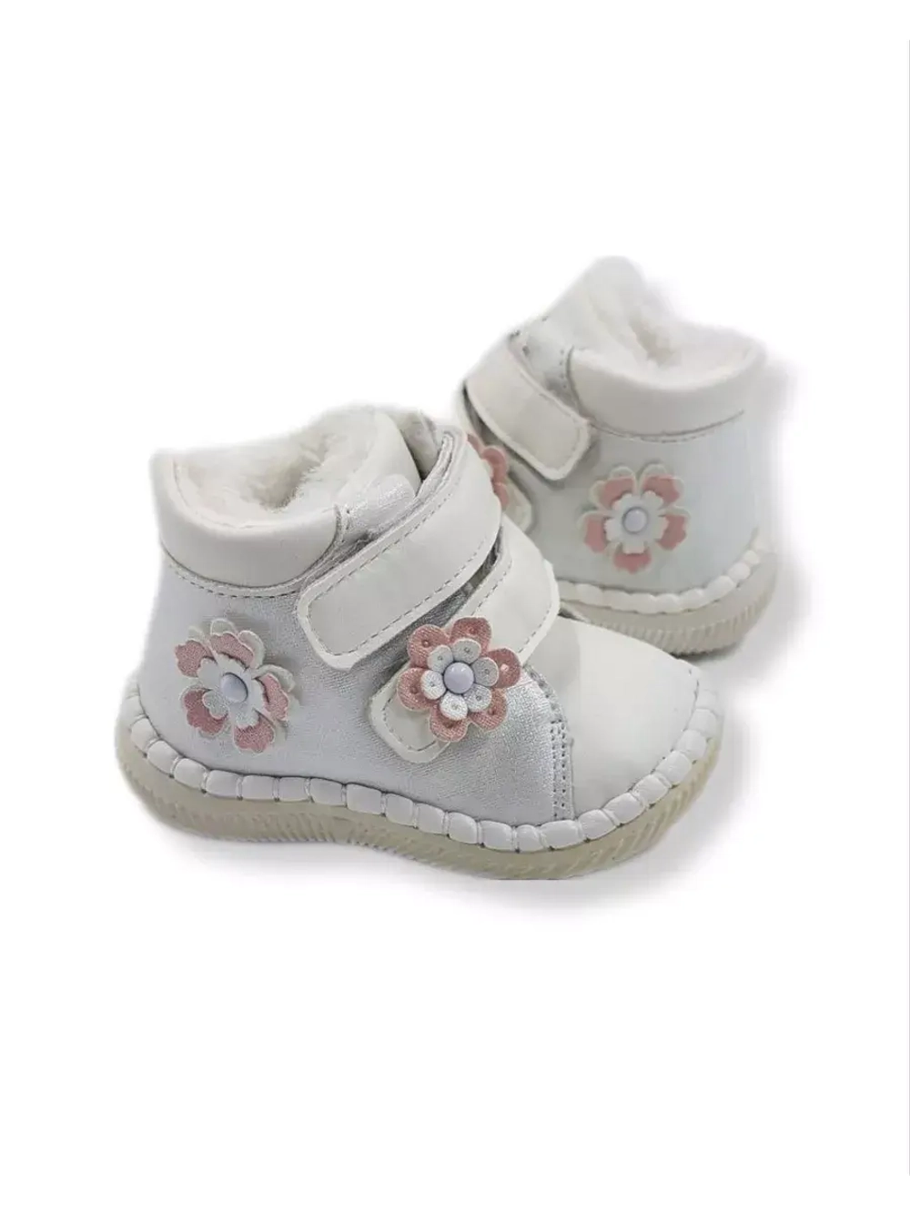 Ботинки-пинетки для малышки демисезонные весна