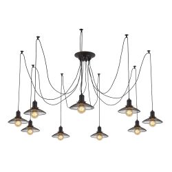 Citilux Эдисон CL451092 Люстра паук Венге