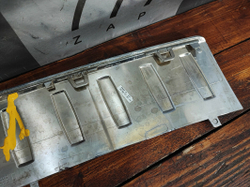 Накладка заднего бампера Mercedes ML GLE (W166) 11-18 Б/У Оригинал a1668853374