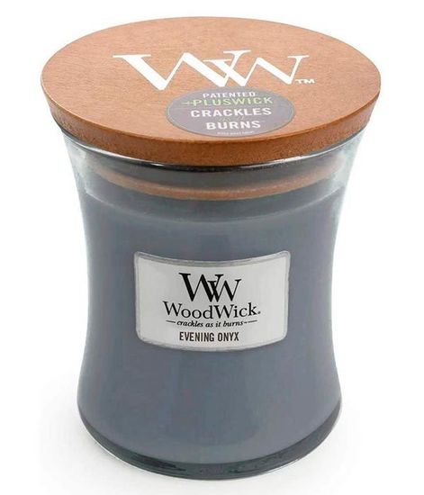 Вечерний оникс, ароматическая свеча, WoodWick
