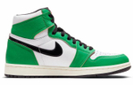 Кроссовки Jordan Air Jordan 1 Retro High Og "Lucky Green" (Женская размерная сетка)