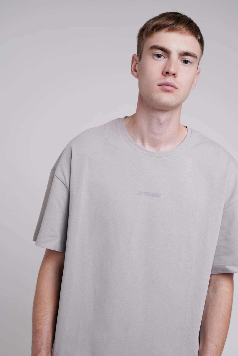 Футболка Gaff Gang Grey Gang Пепельно-Серая
