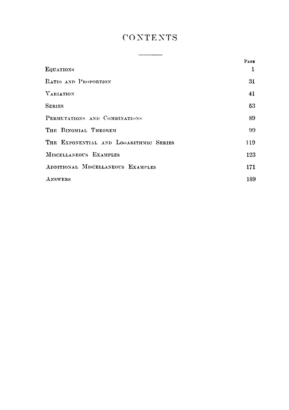 Intermediate algebra | DeLury Alfred T.