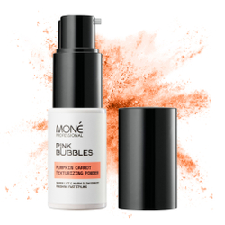 Пудра для создания объема и текстуры волос с эффектом теплого сияния Mone Professional PUMPKIN CARROT TEXTURIZING POWDER, 8 гр