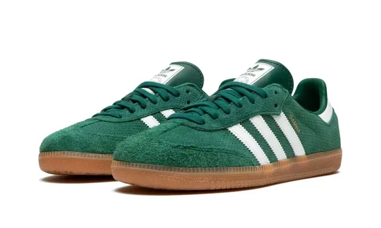 Кроссовки Adidas Samba "Collegiate Green/Gum"